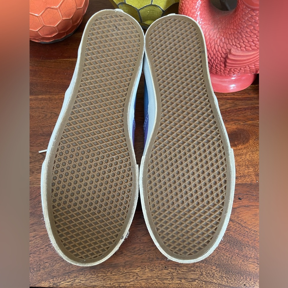 Vans Authentic Core Classic Sneakers in Purple/Blue Ombré - Picture 5 of 9